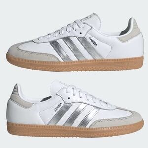 New Adidas Samba OG Sneakers Silver